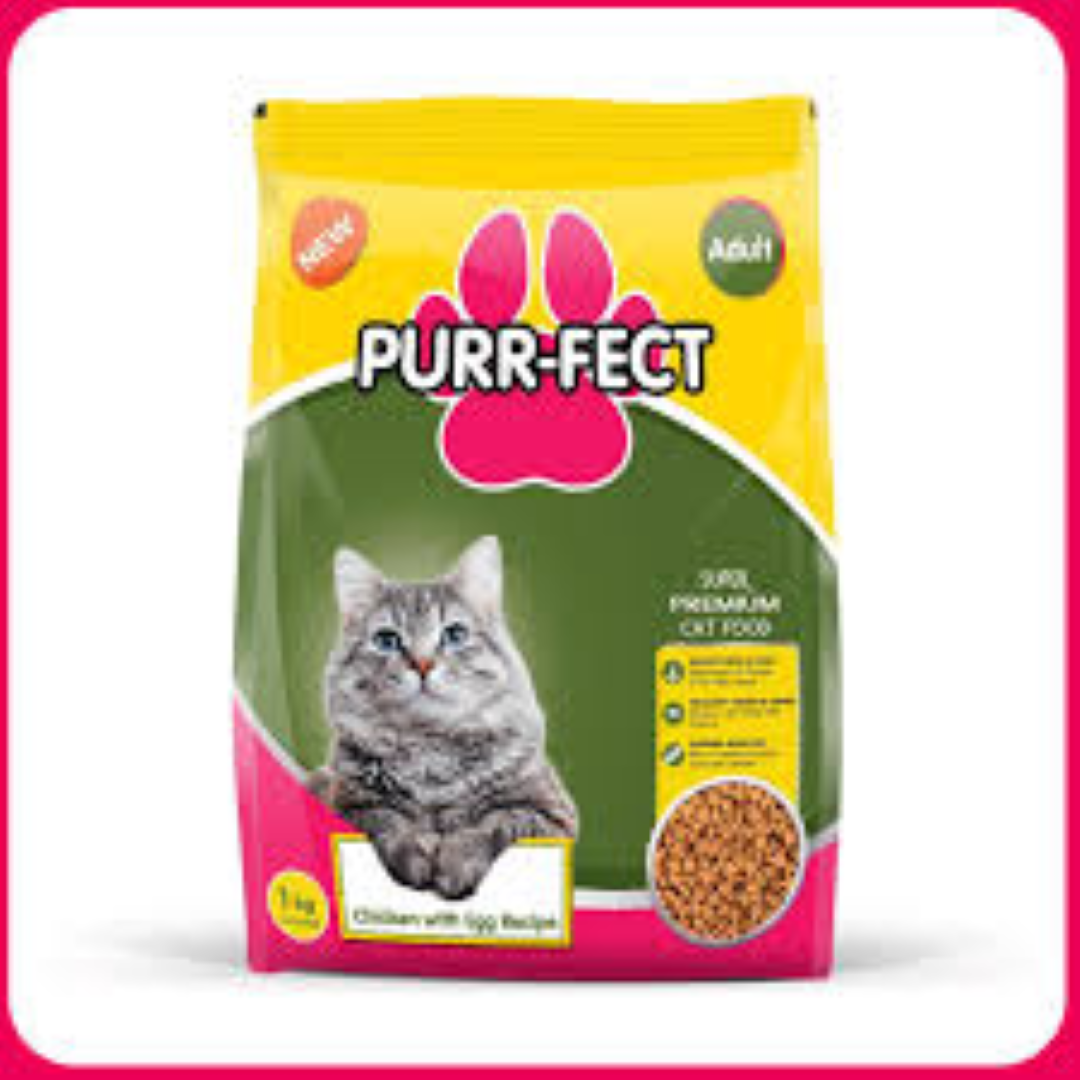 PURR-FECT ADULT CHICKEN N EGG 1KG